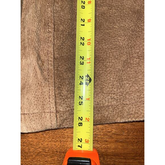 Hypo Active Women's Brown Leather Jacket Size S Needs Cleaning - Picture 5 of 10